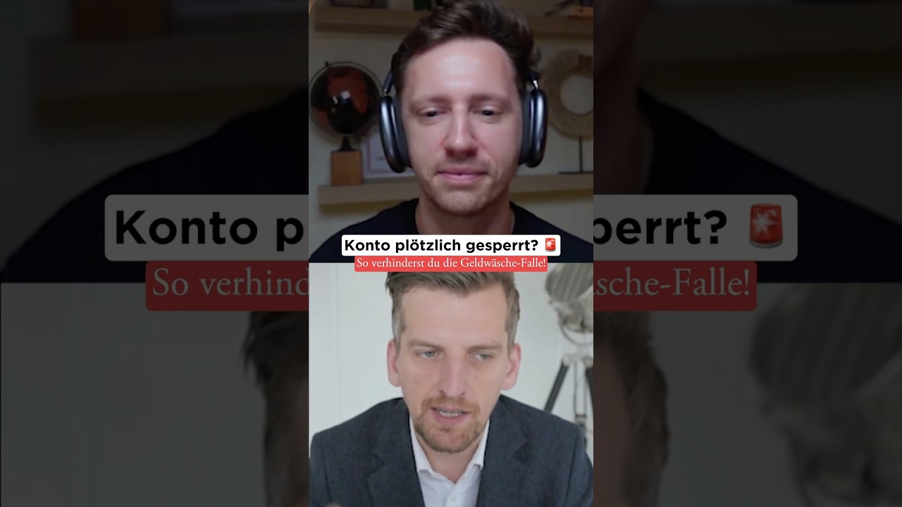 Konto plötzlich gesperrt? So Verhinderung du einen Geldwäscheverdacht‼️