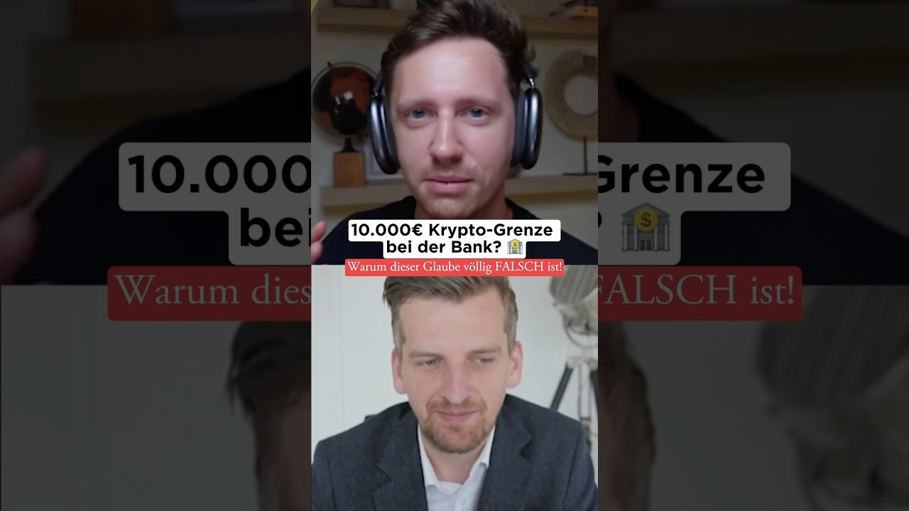 Gibt es eine 10k Krypto-Grenze bei der Bank?😱